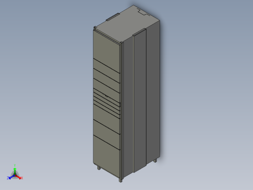 抽屉12正等轴测缩略图