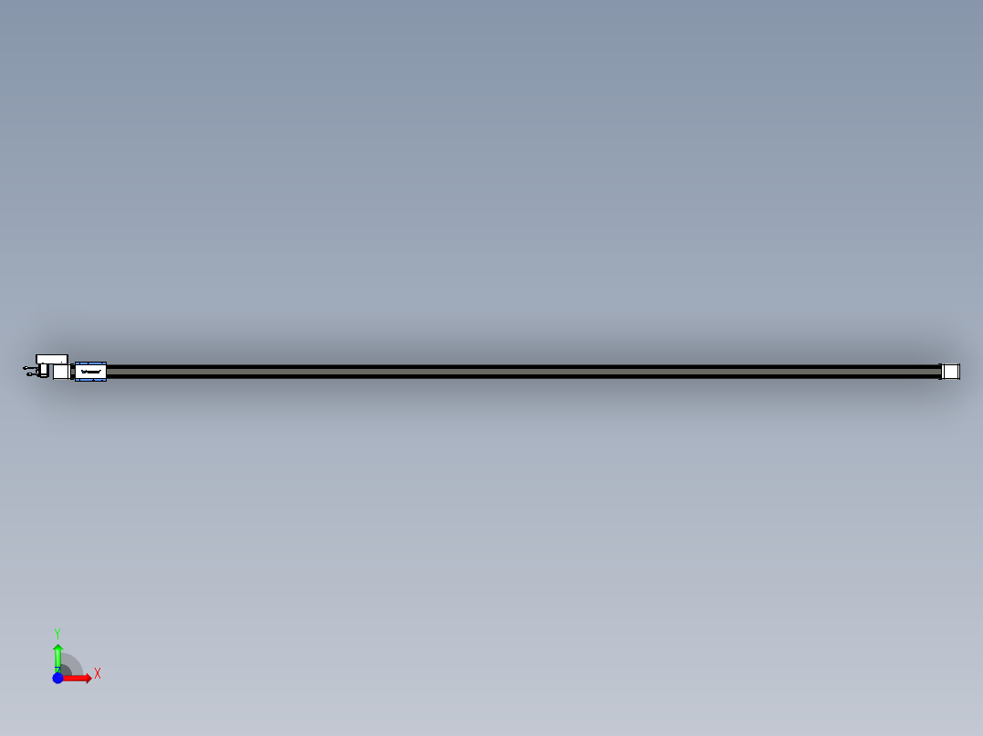 威洛博LB.GB同步带传动--欧规系列GB8-L96-S4850-BR-P40前视图