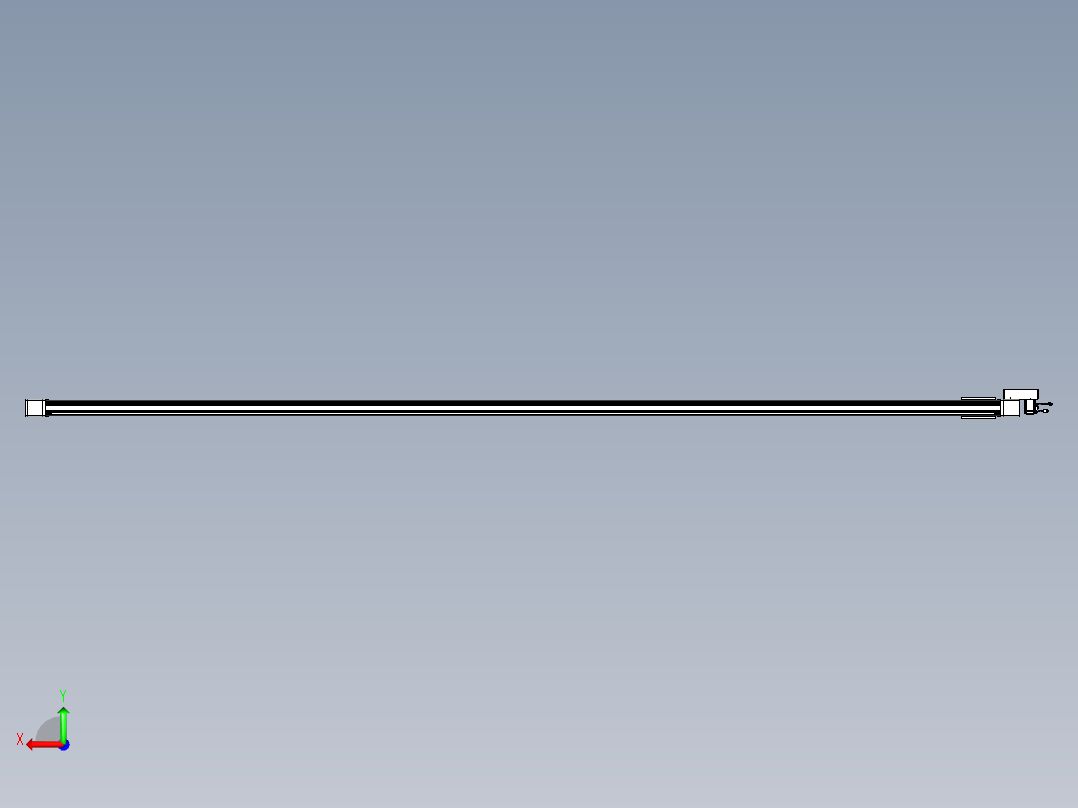 威洛博LB.GB同步带传动--欧规系列GB8-L96-S4850-BR-P40后视图