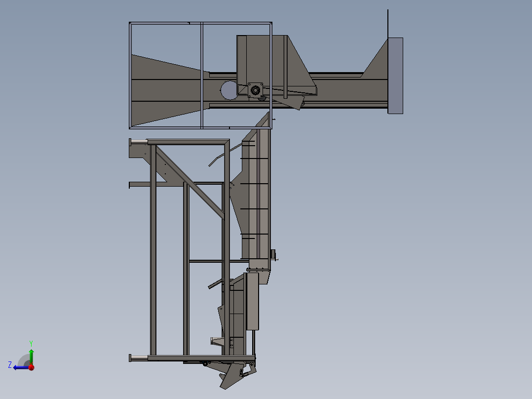 振动加载器右视图