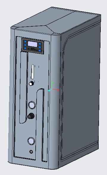 液质联用氮气发生器机箱模型