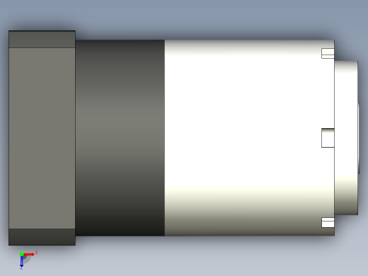 直齿孔PLE160-L2 42-114.3-200-M12.stp俯视缩略图