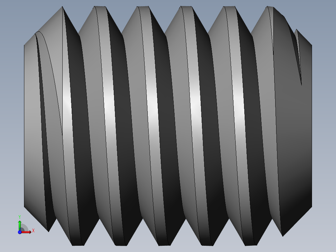 DIN 913-ISO 4026 固定螺钉-M2.5 L=3.SLDPRT前视图