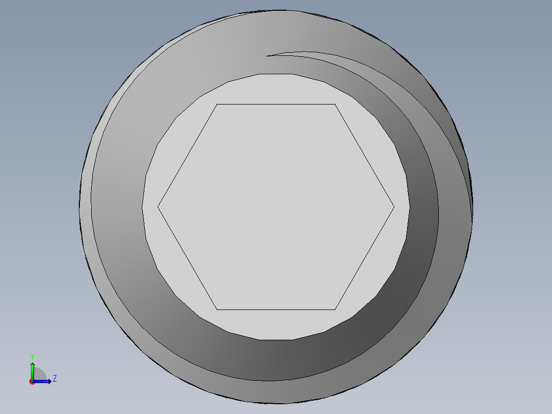 DIN 913-ISO 4026 固定螺钉-M2.5 L=3.SLDPRT左视图