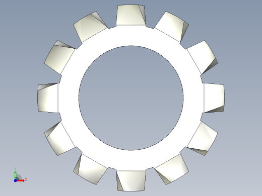EXTERNAL TOOTH LOCK WASHER for M8 SCREW.IGS前视缩略图