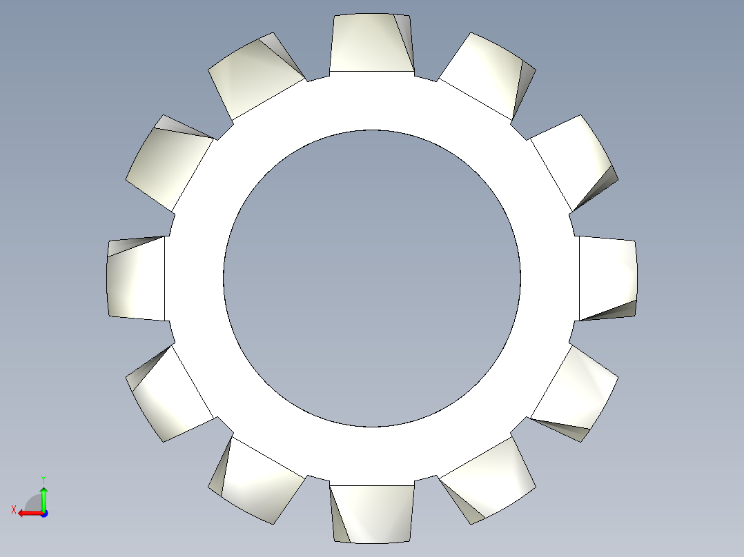 EXTERNAL TOOTH LOCK WASHER for M8 SCREW.IGS后视图