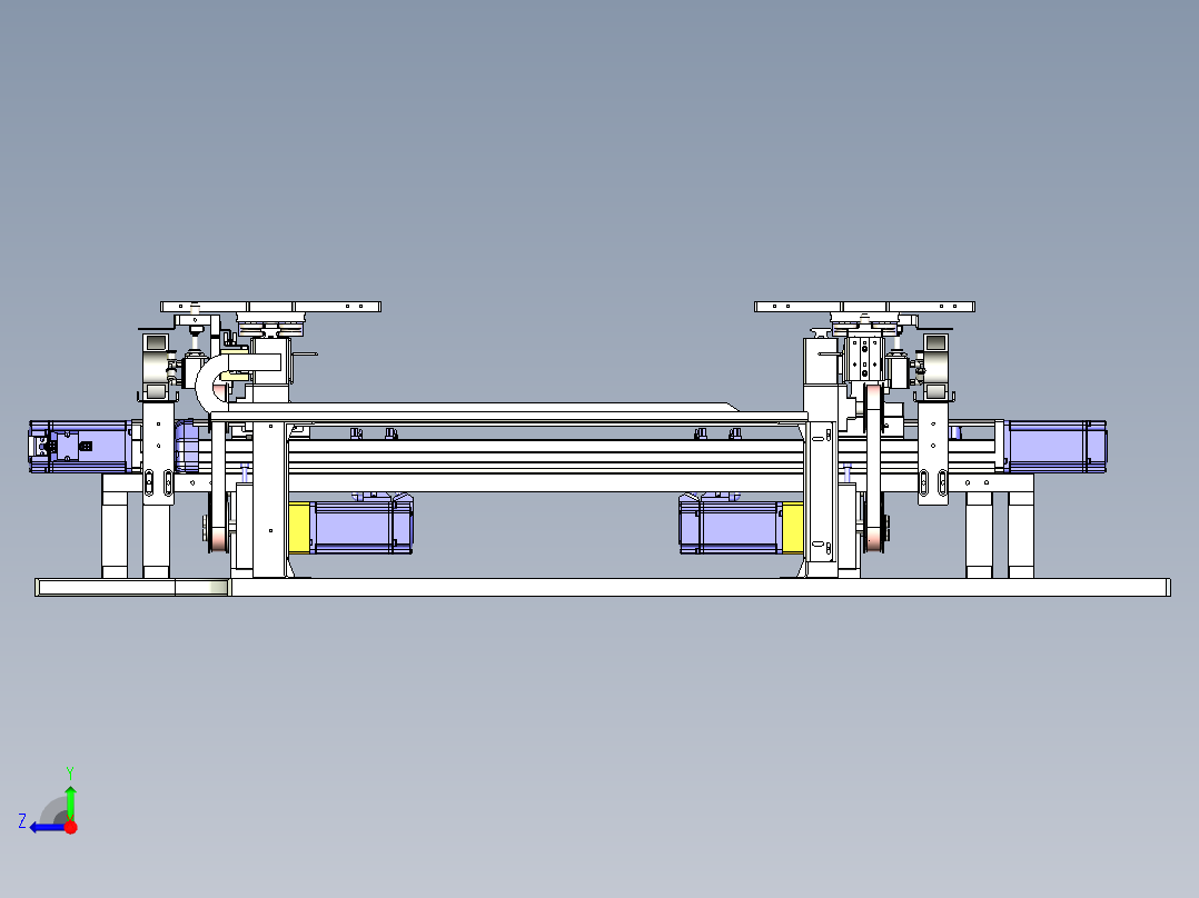 治具环形输送xt右视图