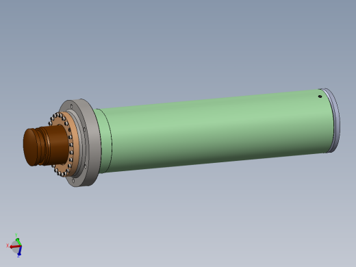 A0002829-焊接型液压缸 250x180x983 毫米