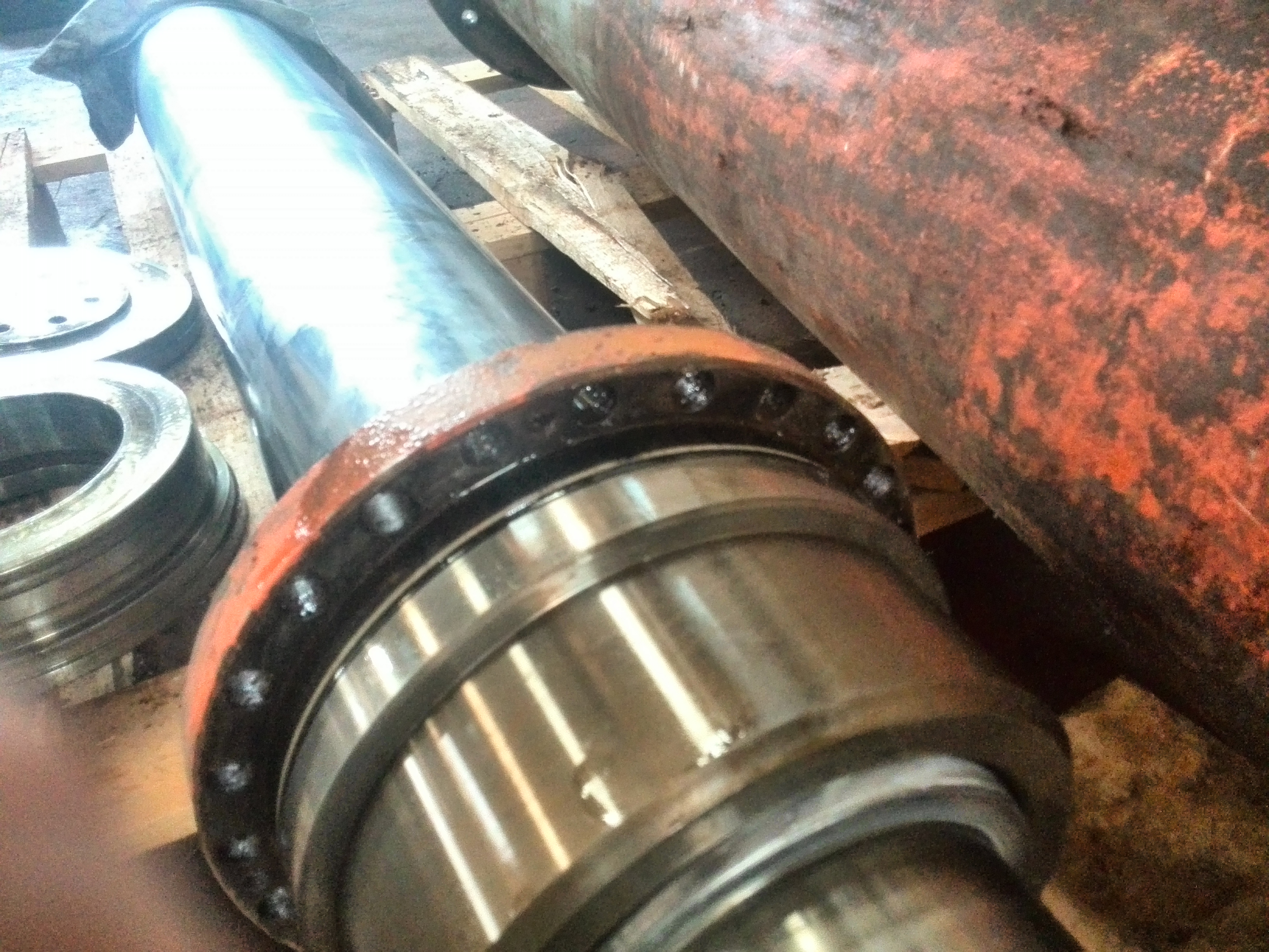 A0002829-焊接型液压缸 250x180x983 毫米