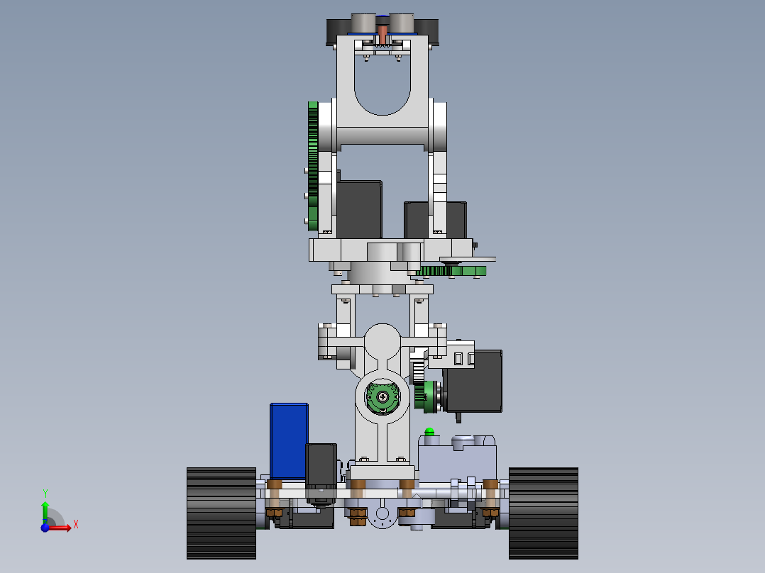 AGV小车、AGV(168)前视图