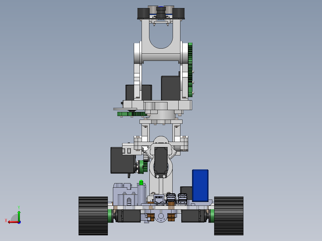 AGV小车、AGV(168)后视图