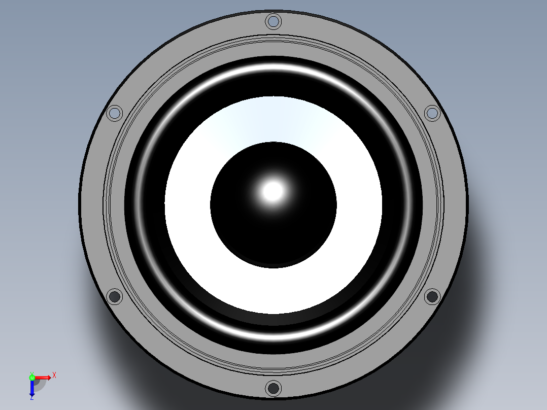 扬声器、喇叭(48)俯视图