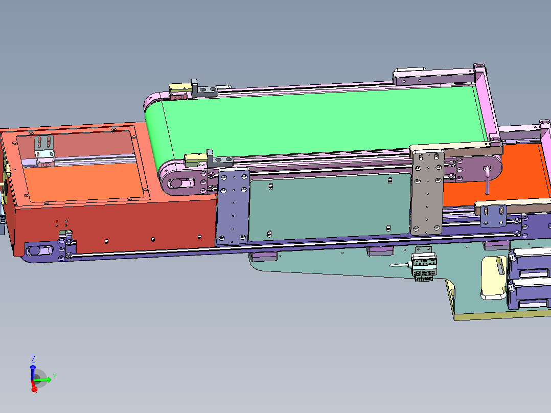OK-NG双层下料皮带线