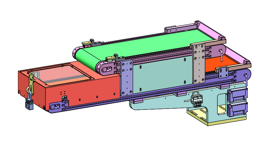 OK-NG双层下料皮带线