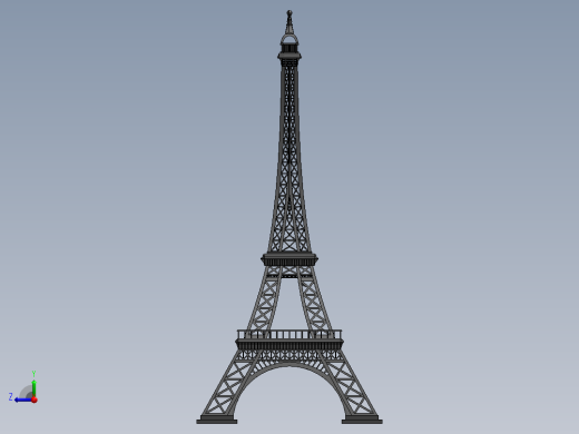 埃菲尔铁塔(2)右视缩略图