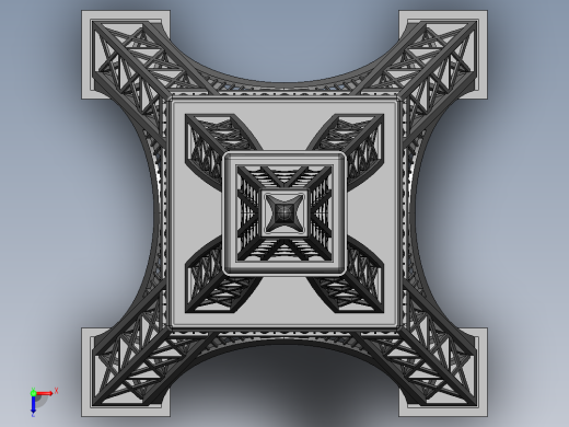 埃菲尔铁塔(2)俯视缩略图