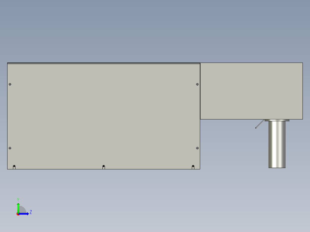 LM23102-03-00A光路装配体左视图