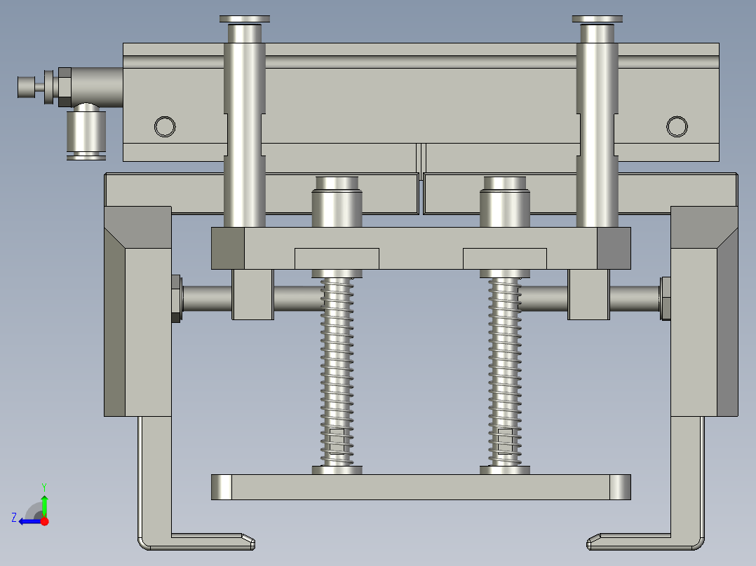 抓料组件右视图