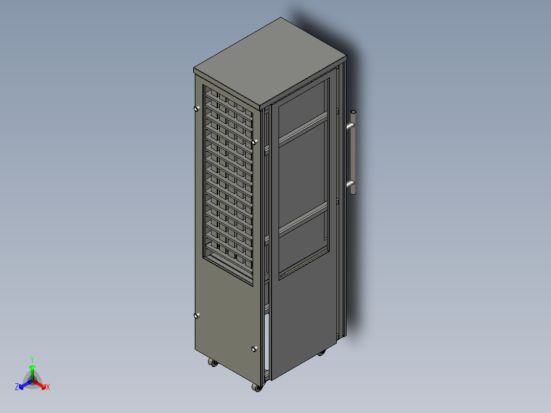 电源上支架料车1