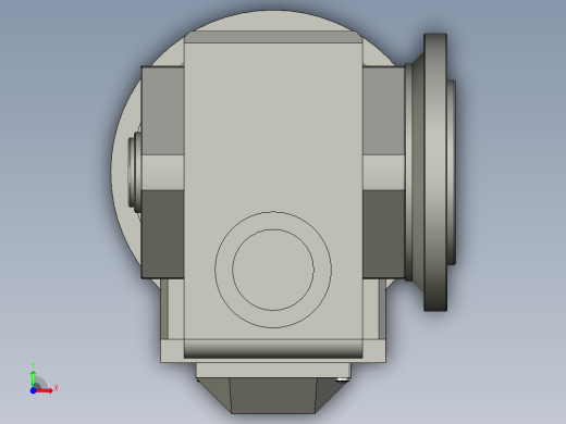 SAF37ZP蜗轮蜗杆减速机SAF37-376-M1-A-20-P63前视缩略图