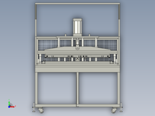 盖塑胶制品加工用冲切机前视缩略图