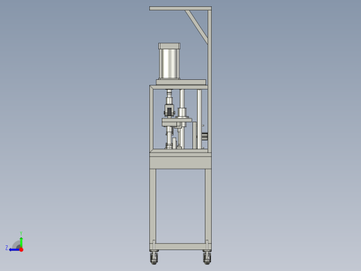盖塑胶制品加工用冲切机右视缩略图