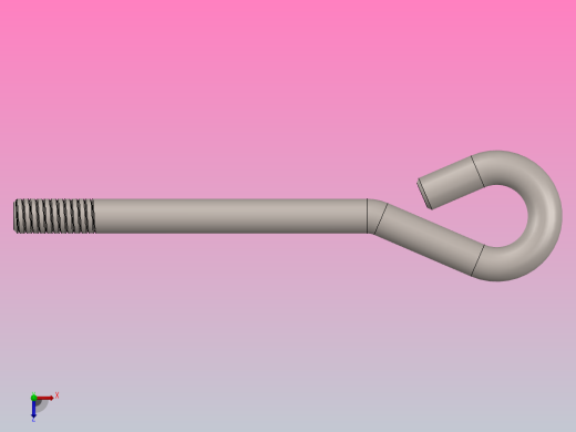 基础螺栓_3俯视缩略图