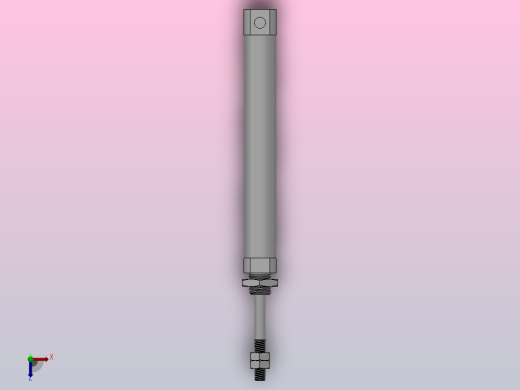 CJ2标准迷你气缸系列[CDJ2BΦ10mm-30S-A]俯视缩略图