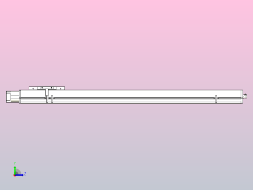 MCH14无尘螺杆滑台[MCH14-L#-900-BC-P20-C3]左视缩略图