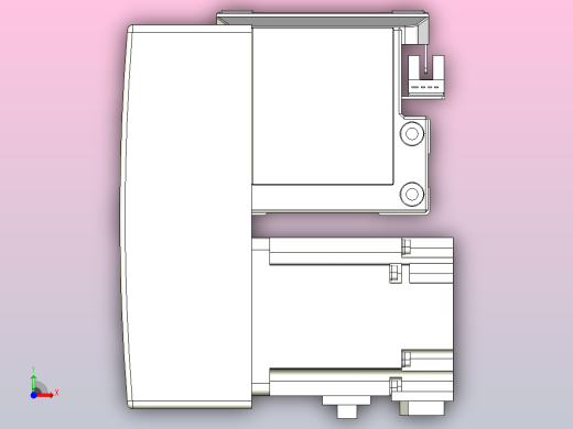 机器人皮带驱动直线轴TPA-GCB-80-P60-L550-LP-M20-N3前视缩略图