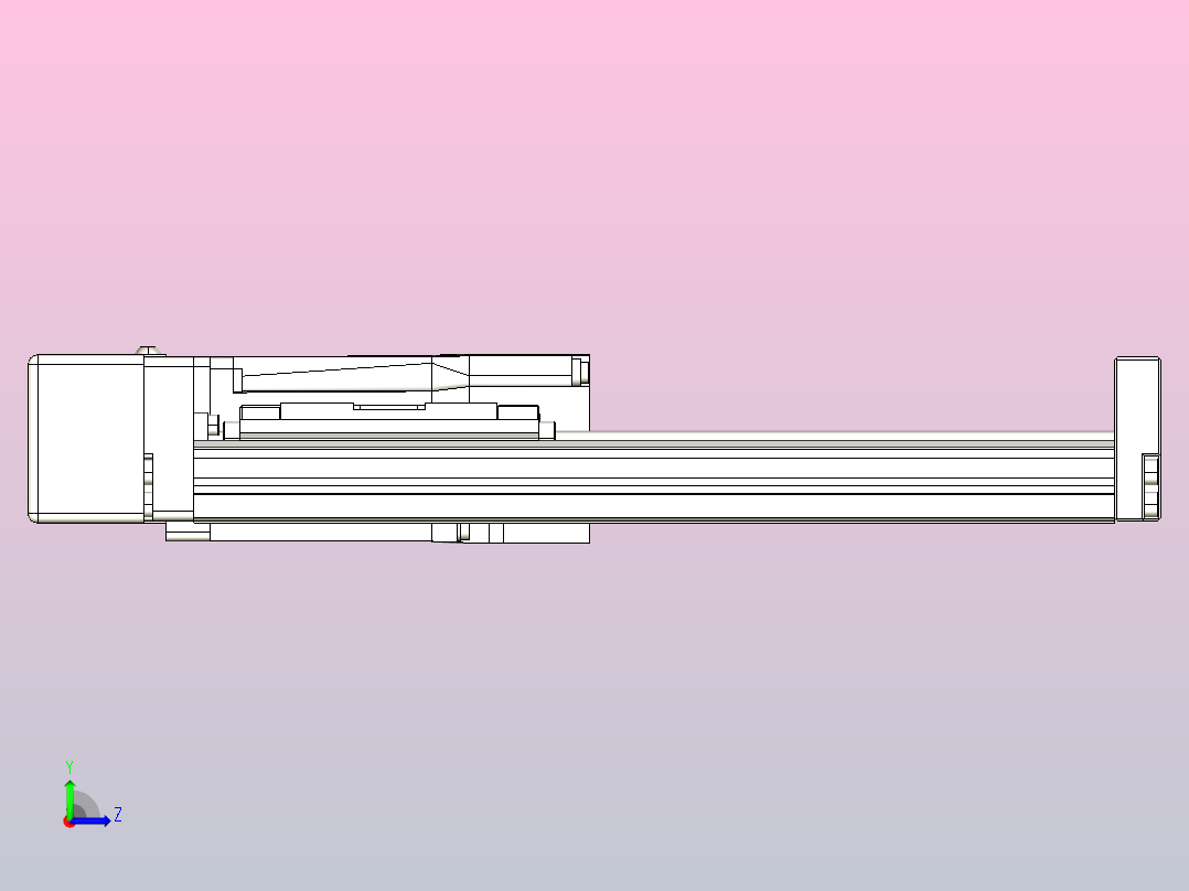 钢基模组TPA-KSR-5002C-200A1-MR-H1S0左视图