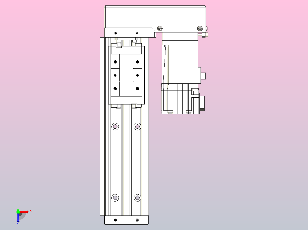 钢基模组TPA-KSR-5002C-200A1-MR-H1S0俯视图