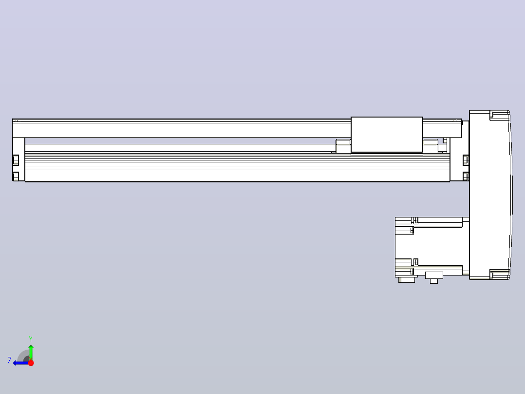 钢基模组TPA-KNR-8610C-440A1-MP-H0S0右视图