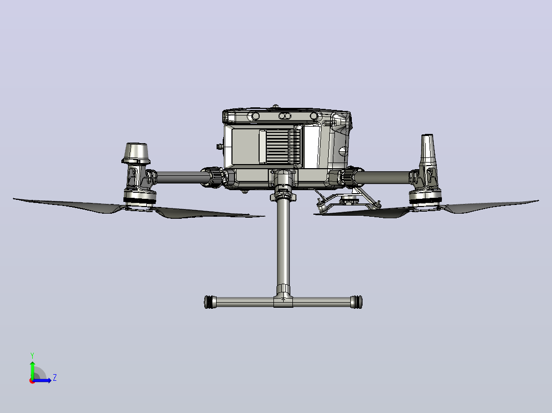 大疆DJI Matrice 350 TEK型号无人机左视图