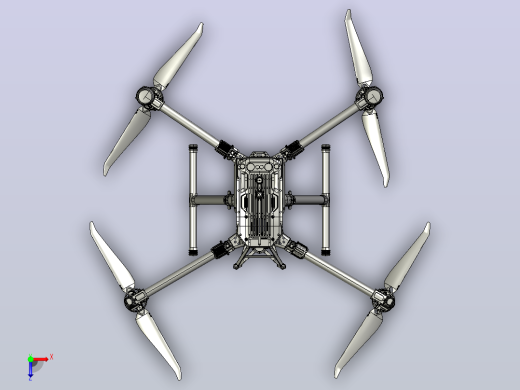 大疆DJI Matrice 350 TEK型号无人机俯视缩略图