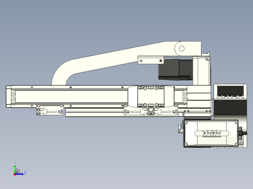 XYGT210-A2-550-200-M-C-0001丝杆模组 XY悬臂 负载2-5KG 内嵌式 XYGT210-A2 替换TOYO直线模组左视缩略图