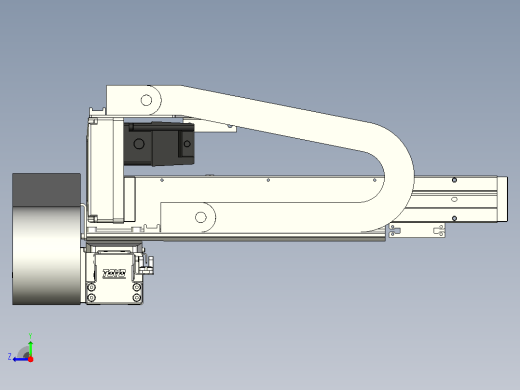 XYGT210-A2-550-200-M-C-0001丝杆模组 XY悬臂 负载2-5KG 内嵌式 XYGT210-A2 替换TOYO直线模组右视缩略图