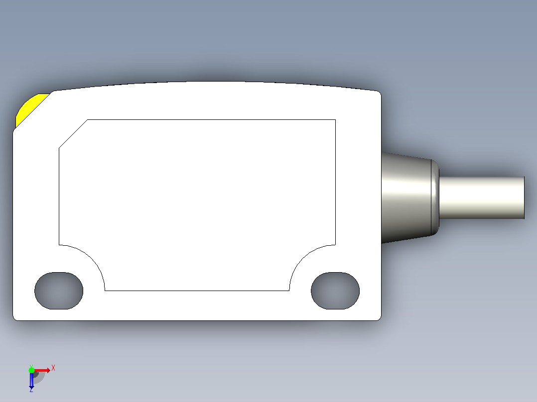 光学传感器BALLUFF BOS 6K-PU-1LHA-SA1-C-02光电传感器接近开关俯视图