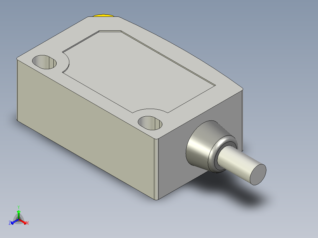 光学传感器BALLUFF BOS 6K-PU-1LHA-SA1-C-02光电传感器接近开关正等轴测图