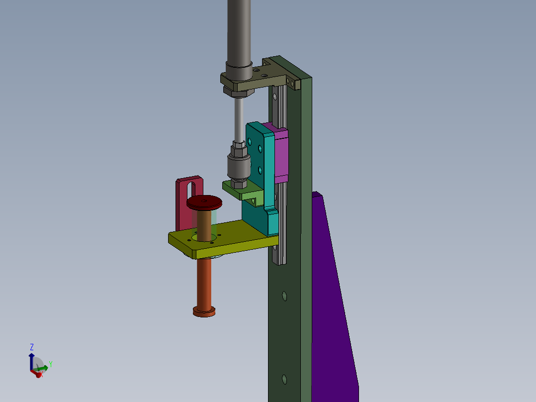 气缸盖轮压入气缸结构图sw13可编辑