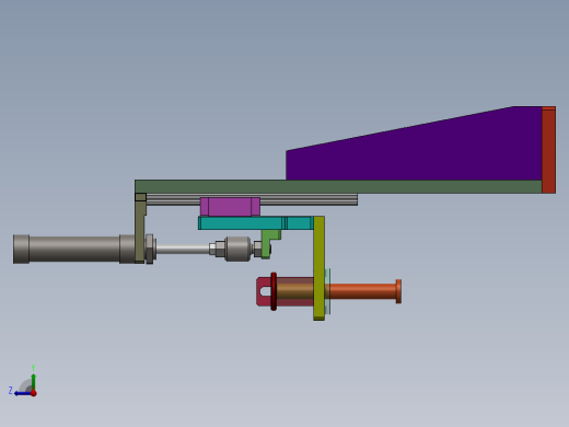 气缸盖轮压入气缸结构图sw13可编辑右视缩略图