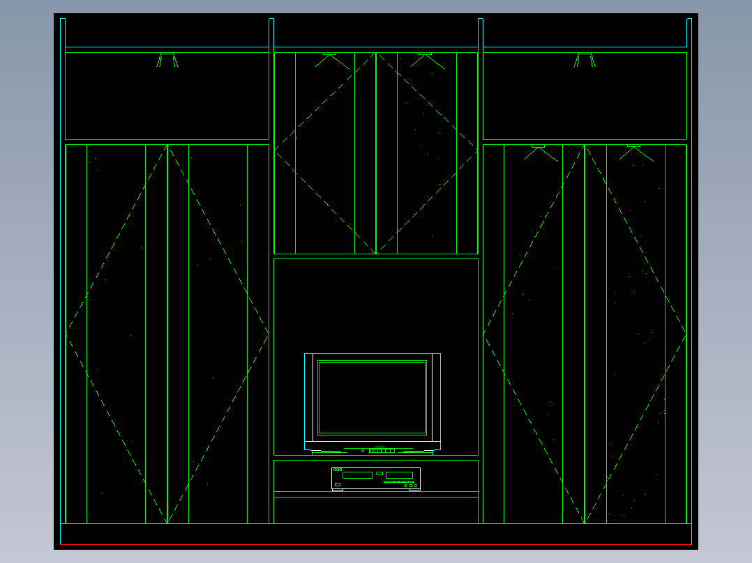 家装类CAD图块(五)-FH01088D
