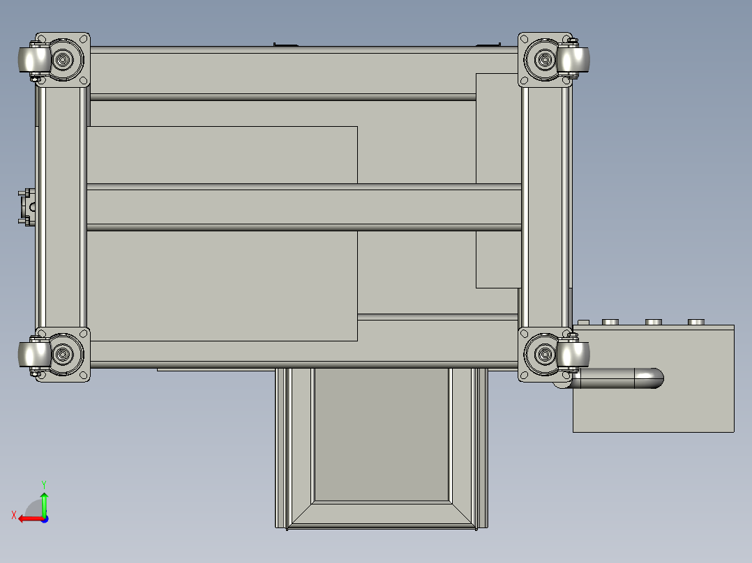 管扩大机后视图