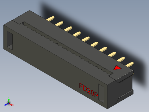 FDC-20 ( DS1018-2.54-20 )
