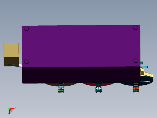 硬盘接口连接器插PIN针组装机俯视缩略图