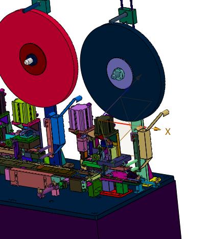 硬盘接口连接器插PIN针组装机