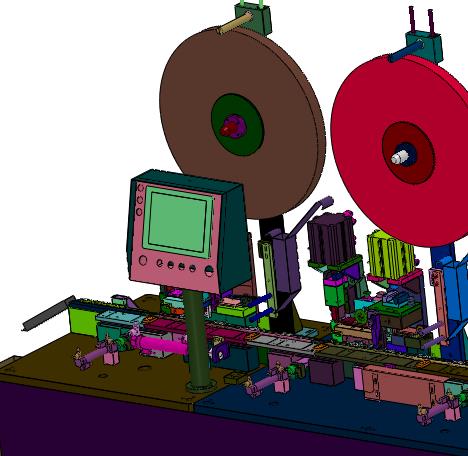 硬盘接口连接器插PIN针组装机