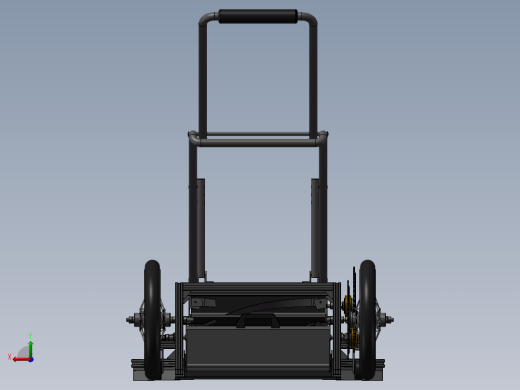 割草机 3D后视缩略图