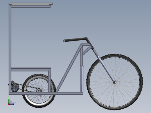 太阳能三轮车--sw左视缩略图