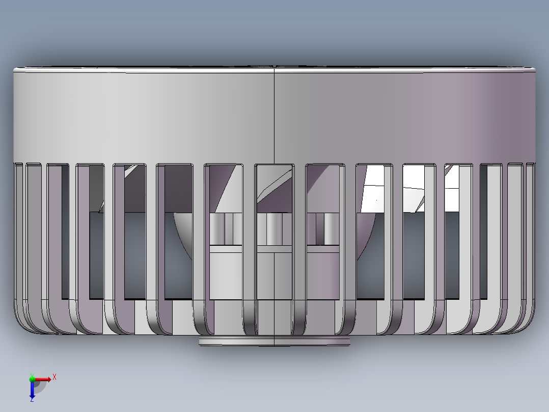 手持小风扇俯视图